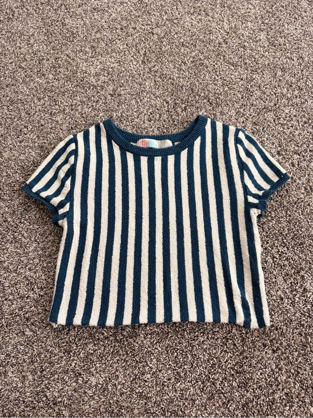Free People Beach Striped Tee